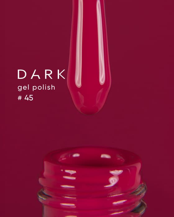 Гель-лак Dark gel polish №45, 6 мл