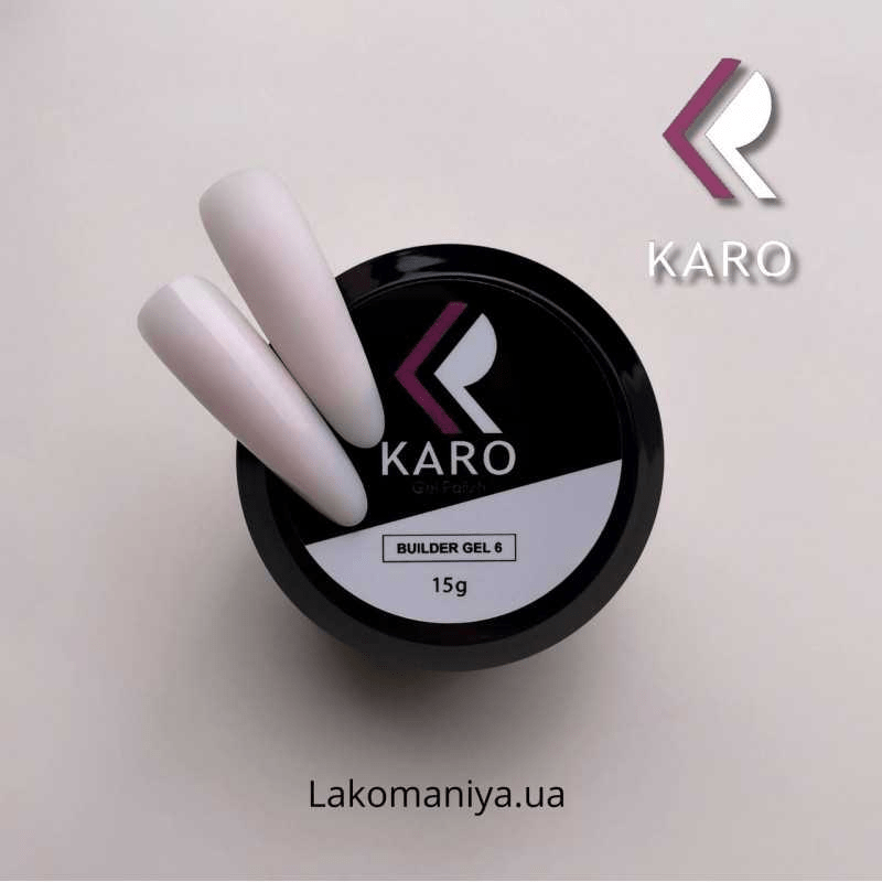 Karo Builder Gel №6, 15 мл — 3