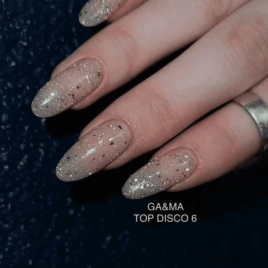 Топ Ga&Ma Disco Shine №6, 10 мл — 2