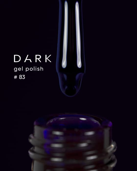 Гель-лак Dark gel polish №83, 10 мл