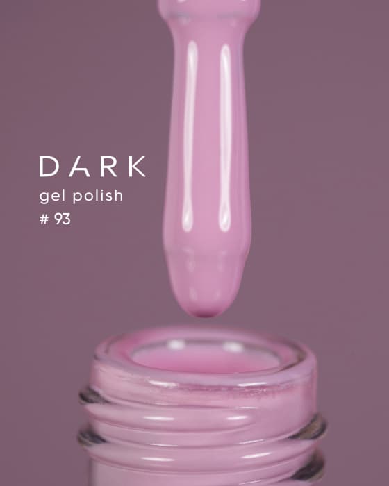 Гель-лак Dark gel polish №93, 10 мл
