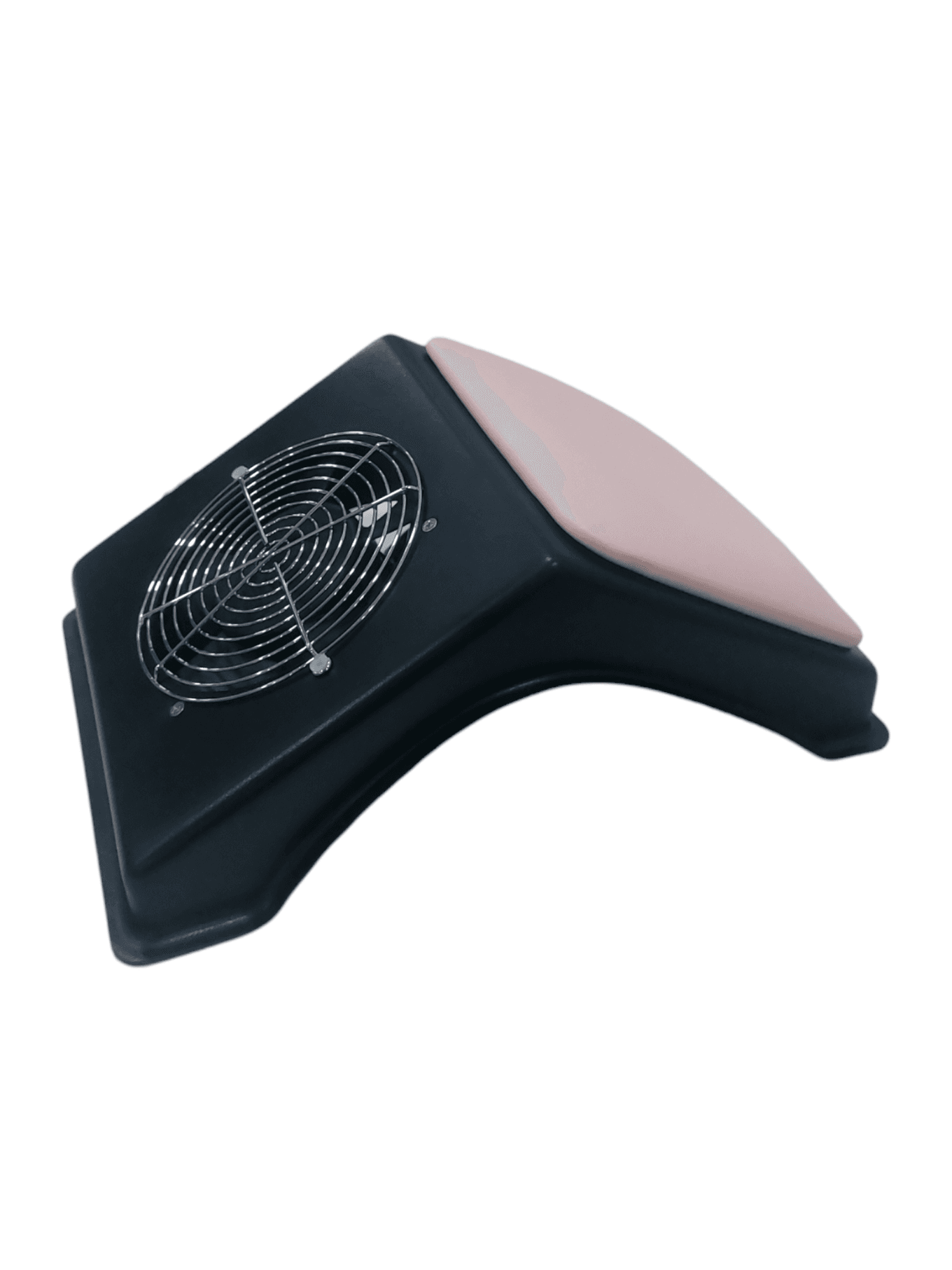 Настольная вытяжка Ulka Soft, черная (подушка нежно-розовая)