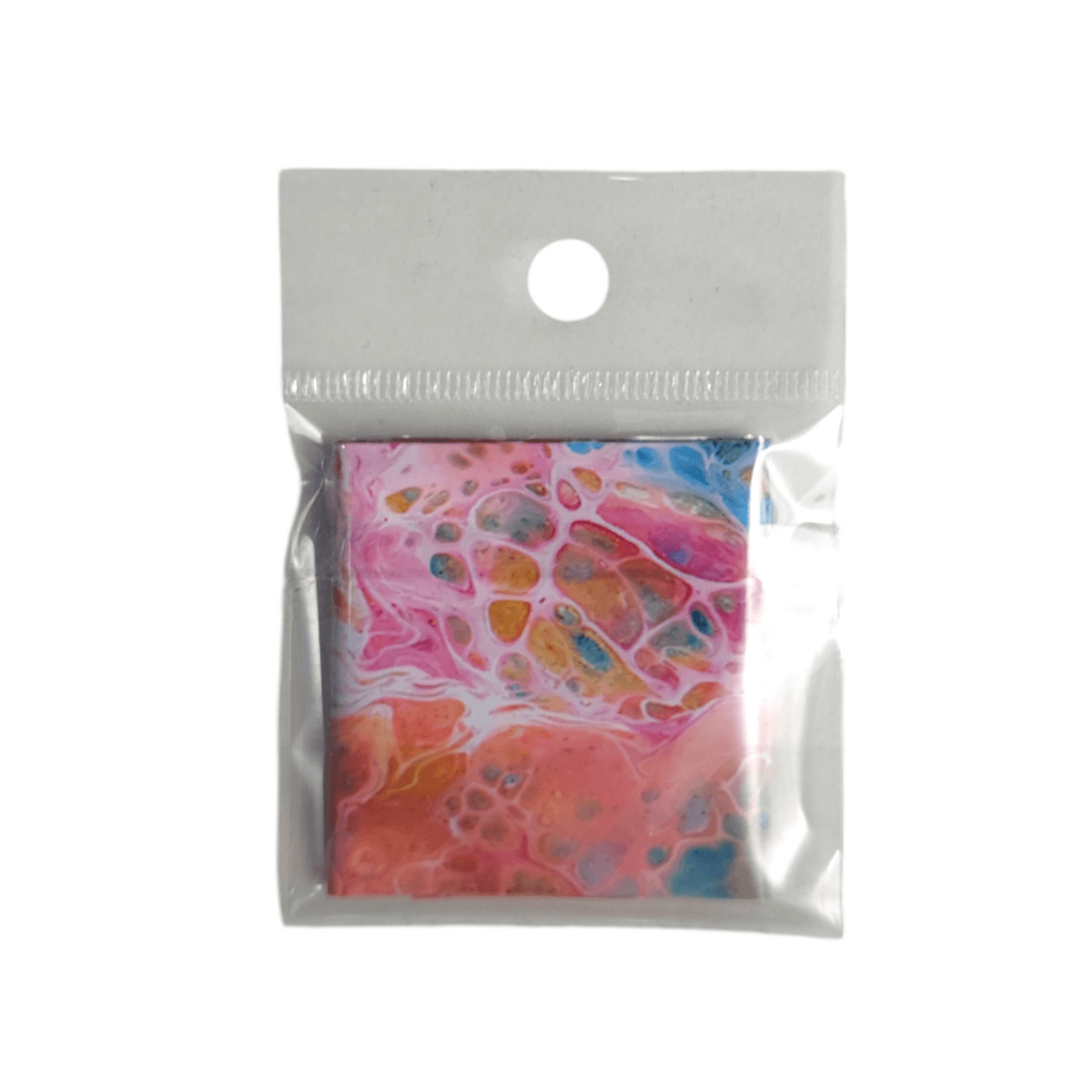 Фольга для литья розовый мрамор, 40 см