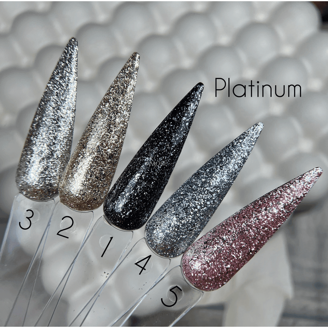 Гель для дизайна Saga Professional Platinum Paint 02, 5 мл — 3