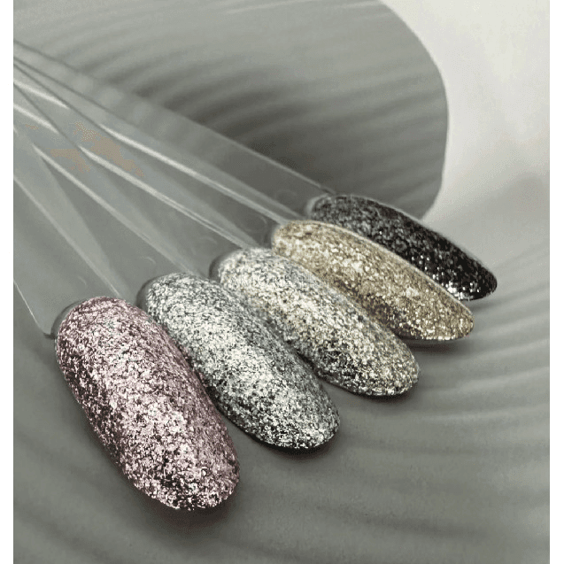 Гель для дизайна Saga Professional Platinum Paint 02, 5 мл — 2