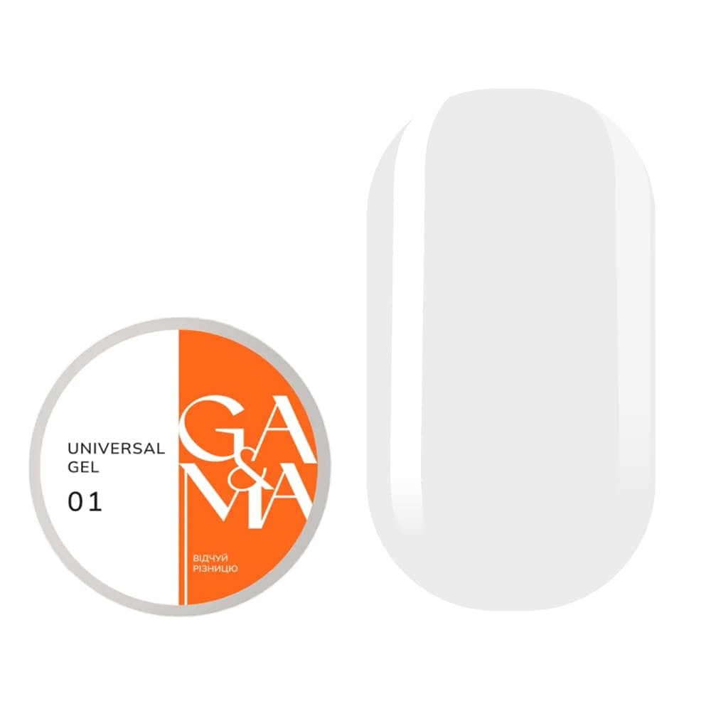 Рідкий гель Ga&Ma Universal gel №1 clear, 30 мл
