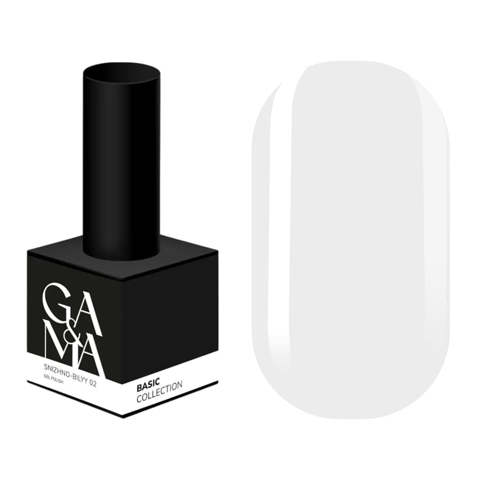 Гель-лак Ga&Ma holodniy bilyy №2, 15 мл