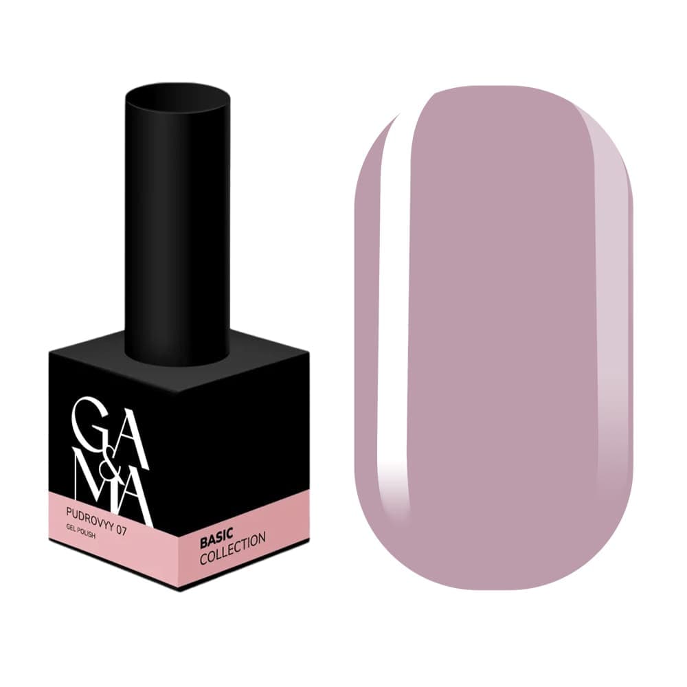 Гель-лак Ga&Ma №7 пудровий, 10 мл
