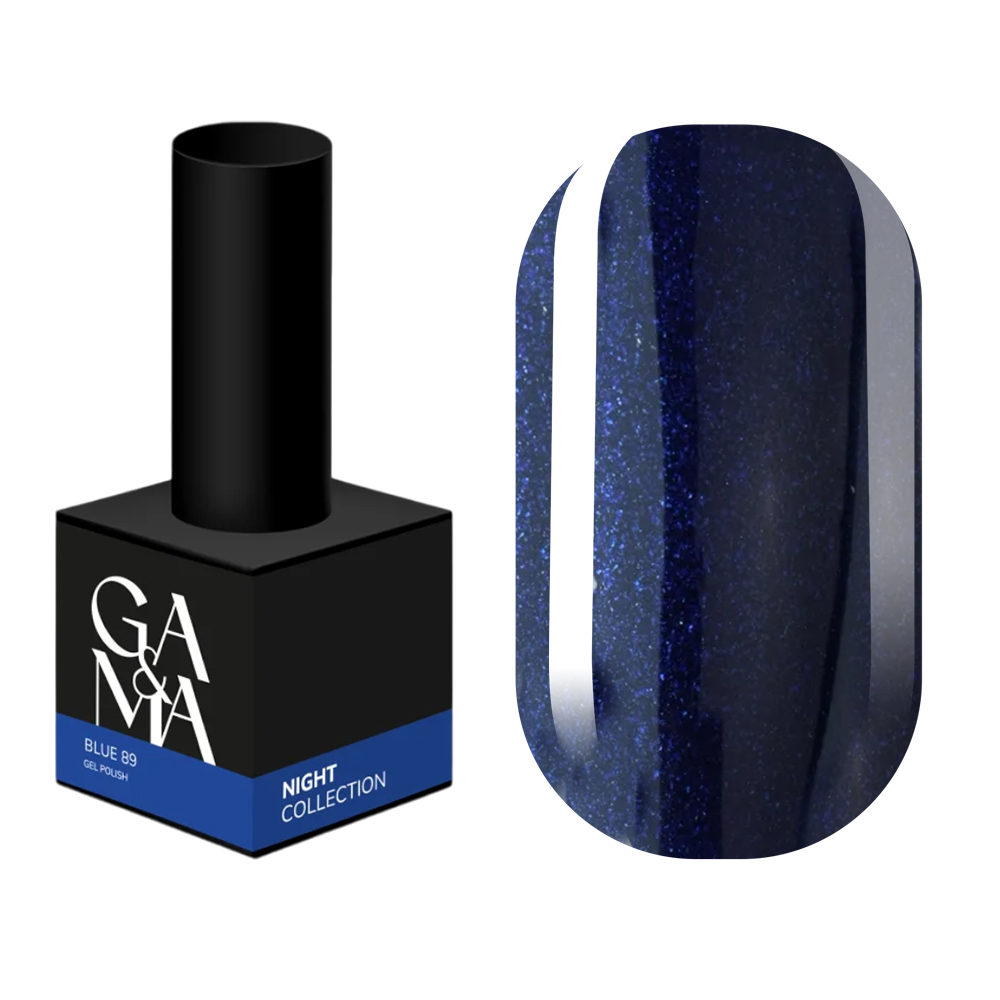 Гель-лак Ga&Ma 89 Blue, 10 мл