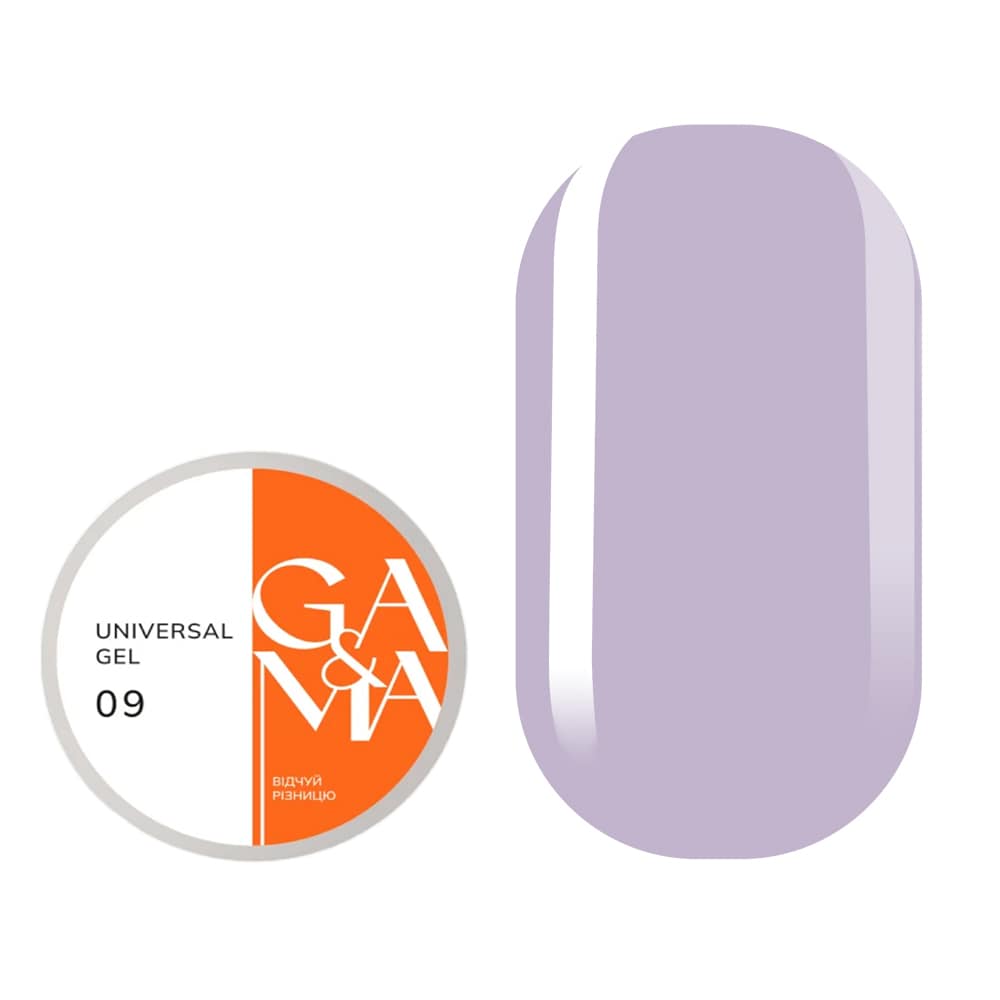 Жидкий гель Ga&Ma Universal gel №9, 30 мл