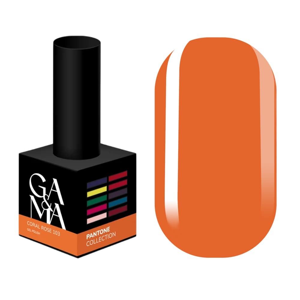 Гель-лак Ga&Ma №103 Coral rose, 10 мл
