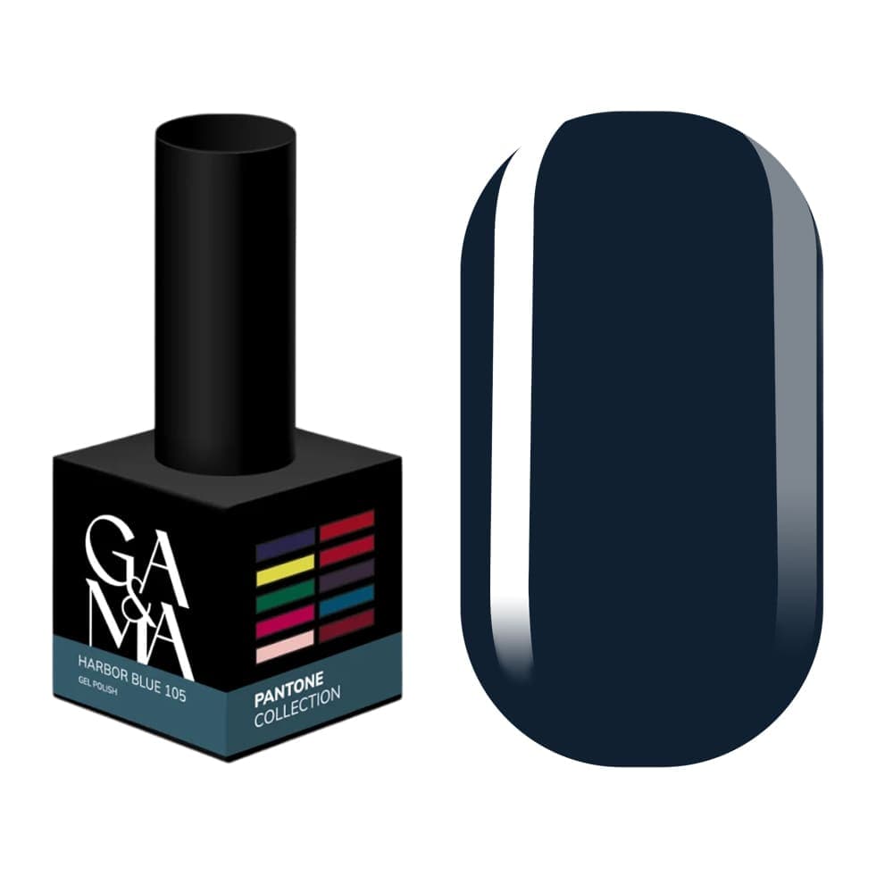 Гель-лак Ga&Ma Harbor blue 105, 10 мл