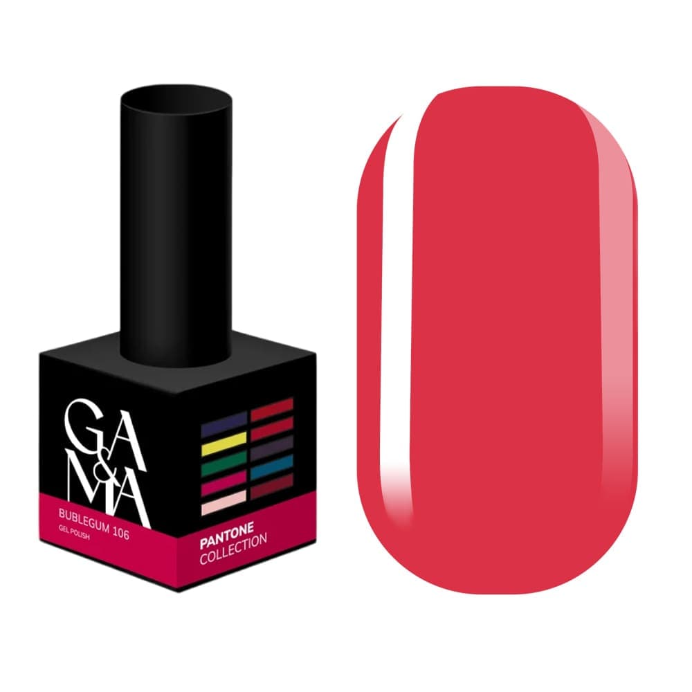 Гель-лак Ga&Ma Bubblegum 106, 10 мл