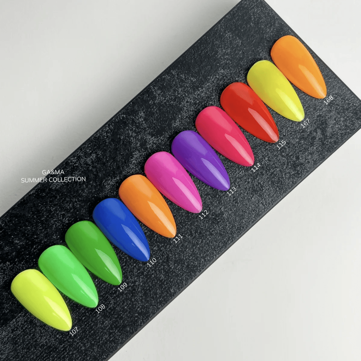 Гель-лак Ga&Ma №167, Summer collection, Banan, 10 мл — 4