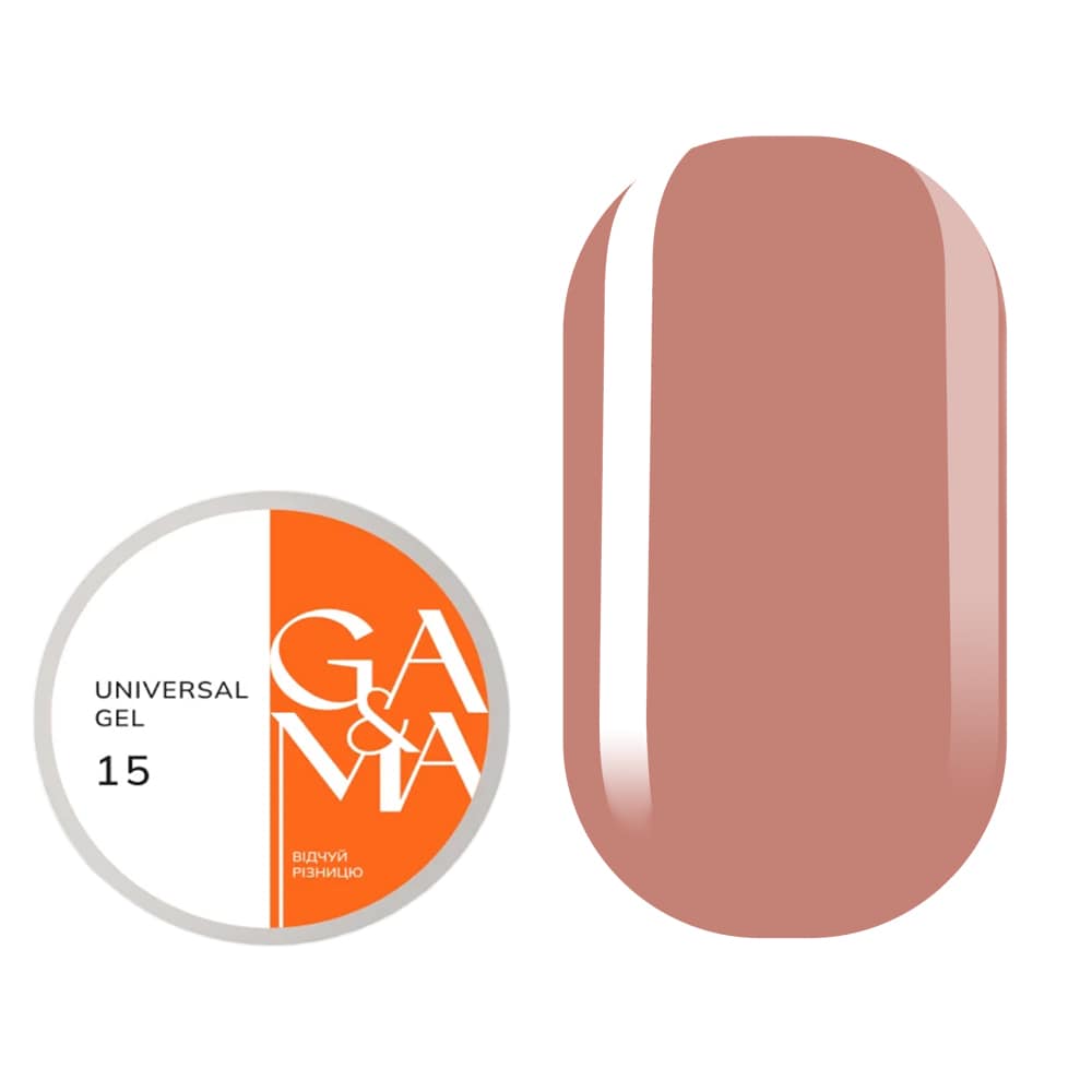 Рідкий гель Ga&Ma Universal gel №15, 15 мл