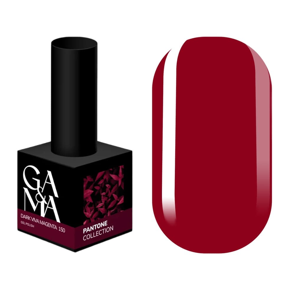 Гель-лак Ga&Ma №150 dark Viva Magenta, 10 мл