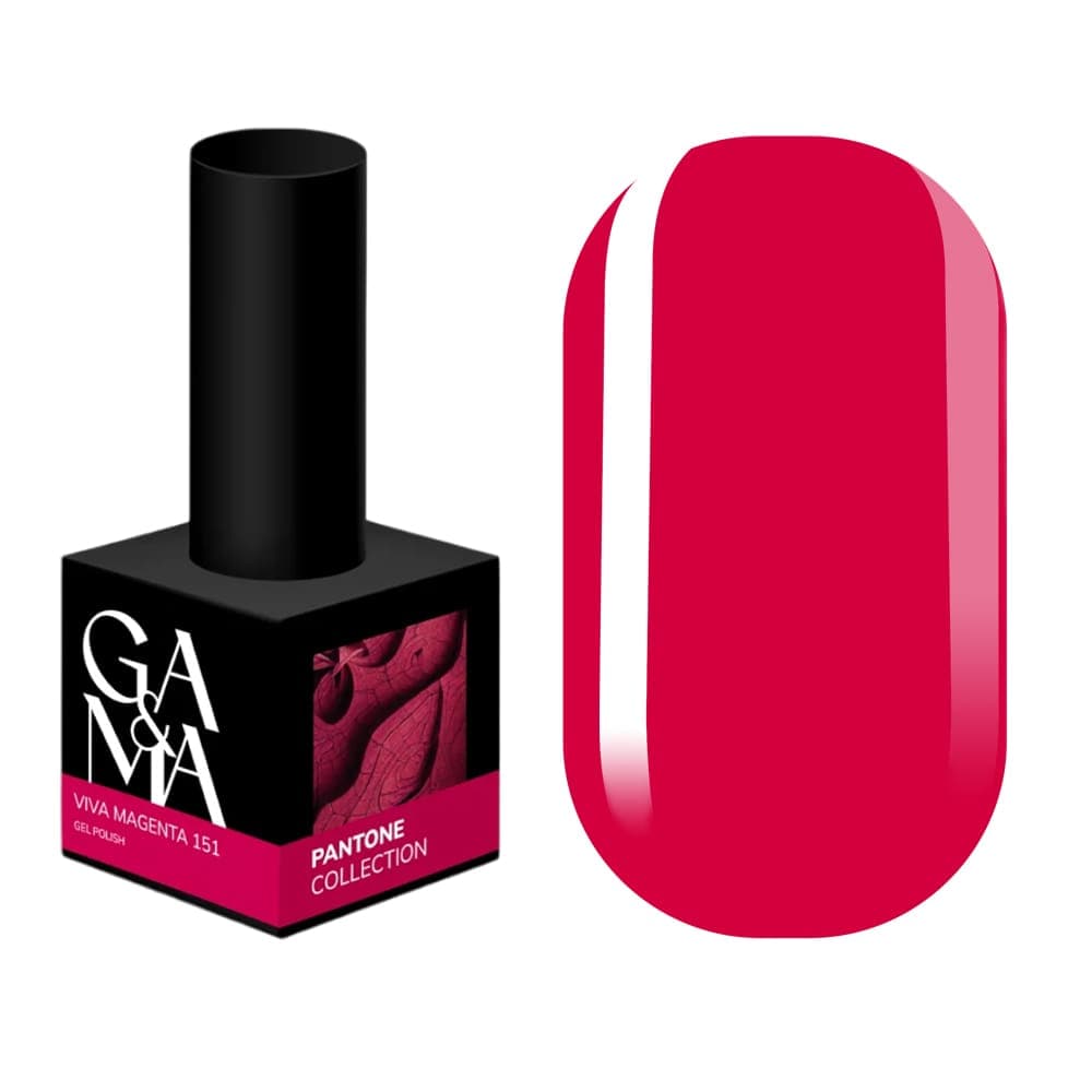 Гель-лак Ga&Ma №151 Viva Magenta, 10 мл