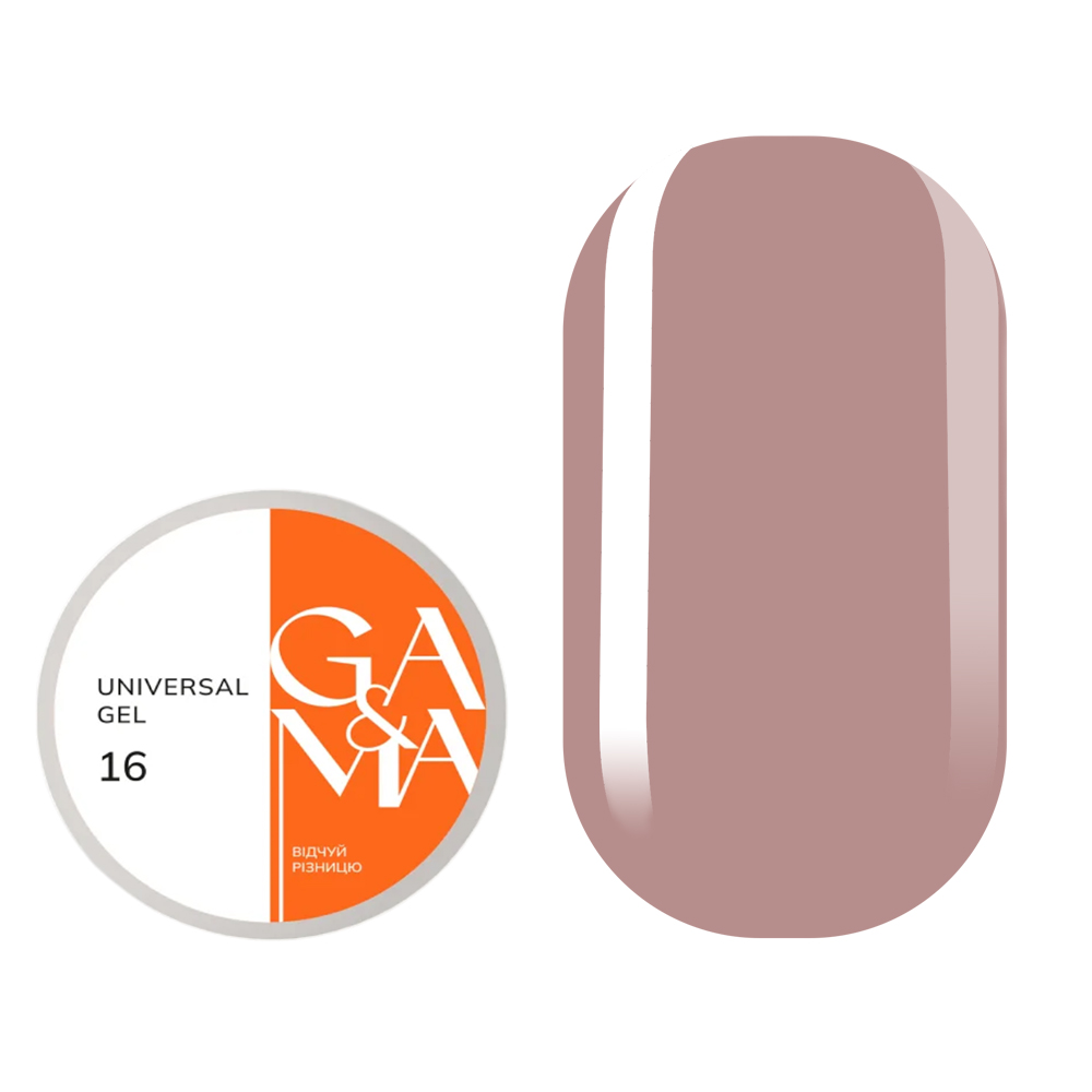 Рідкий гель Ga&Ma Universal gel №16, 15 мл