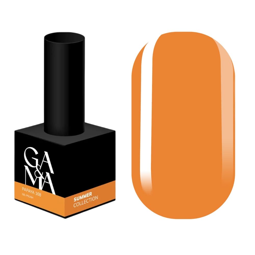 Гель-лак Ga&Ma Summer collection 168 Papaya, 10 мл