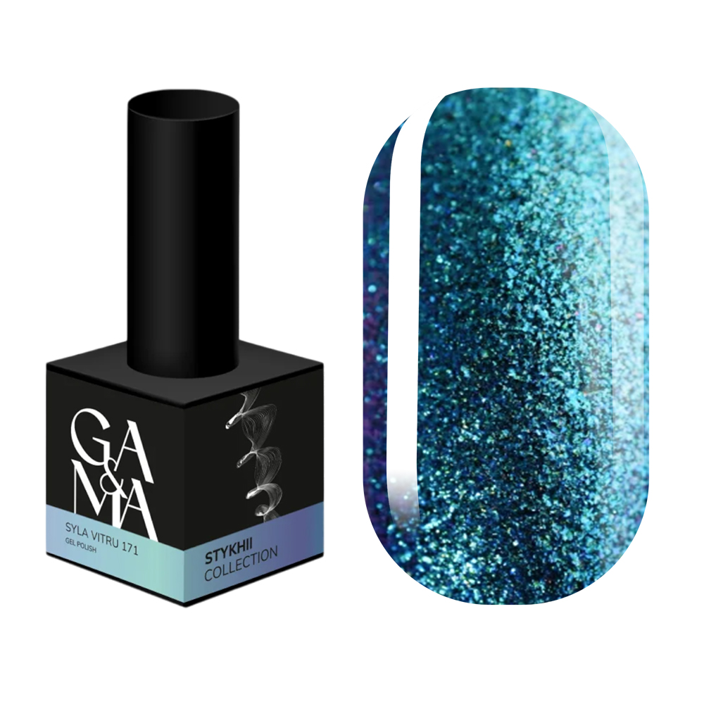 Гель-лак Ga&Ma Styhii collection 171 Сила вітру, 10 мл