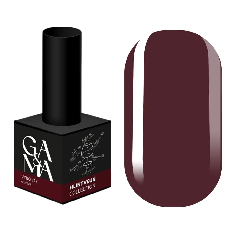 Гель-лак Ga&Ma vyno 177, 10 мл