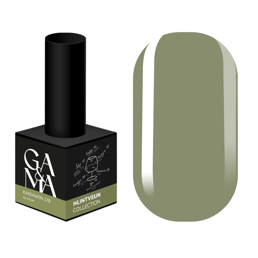 Гель-лак Ga&Ma №178 kardamon, 10 мл