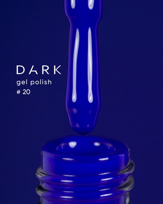 Гель-лак Dark gel polish №20, 10 мл