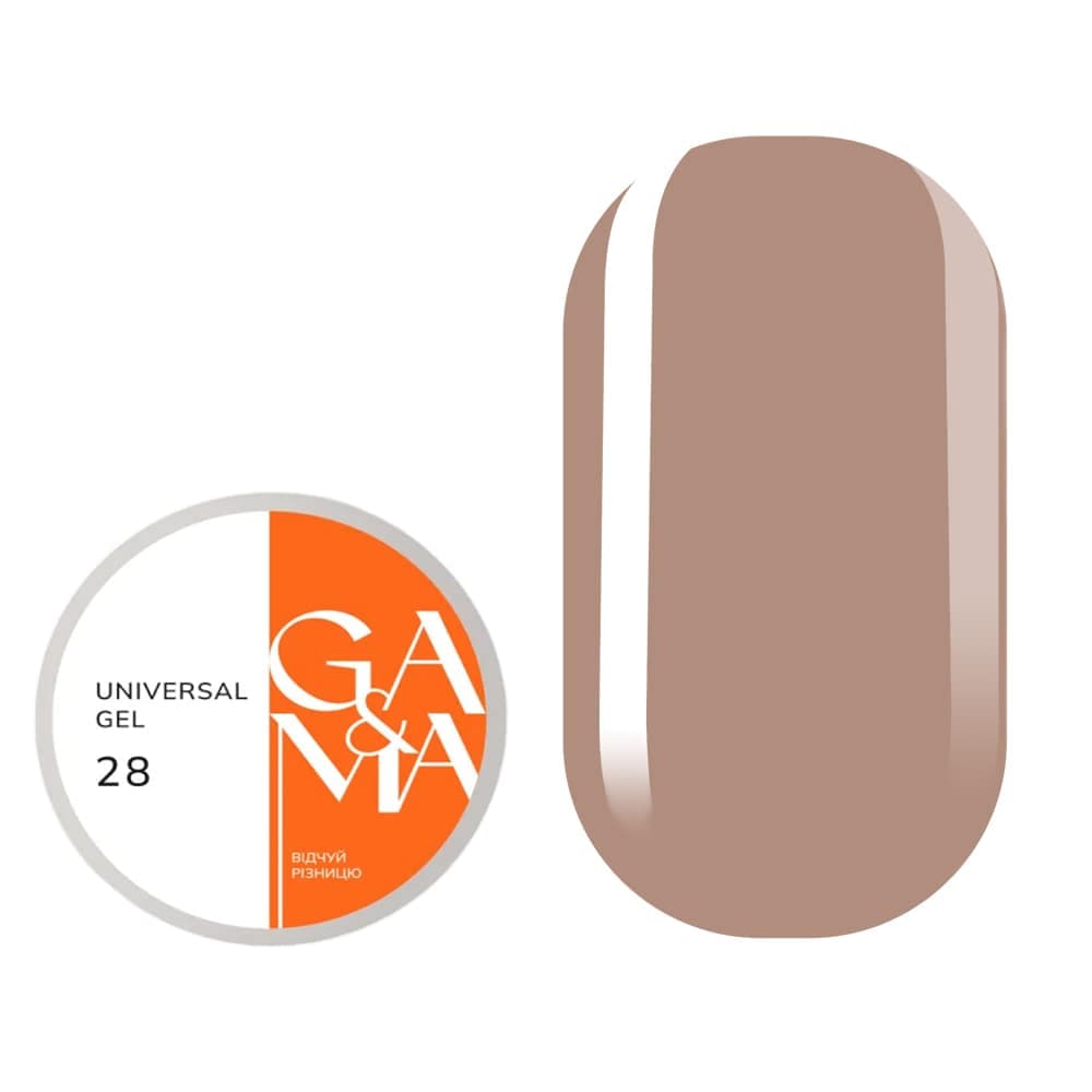 Рідкий гель Ga&Ma Universal gel №28, 15 мл