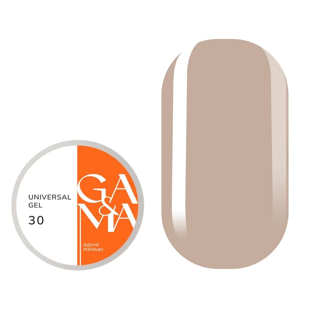 Рідкий гель Ga&Ma Universal gel №30, 15 мл