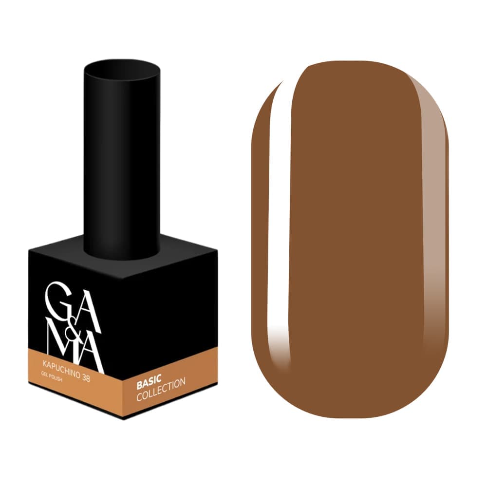 Гель-лак Ga&Ma №38 капучино, 10 мл