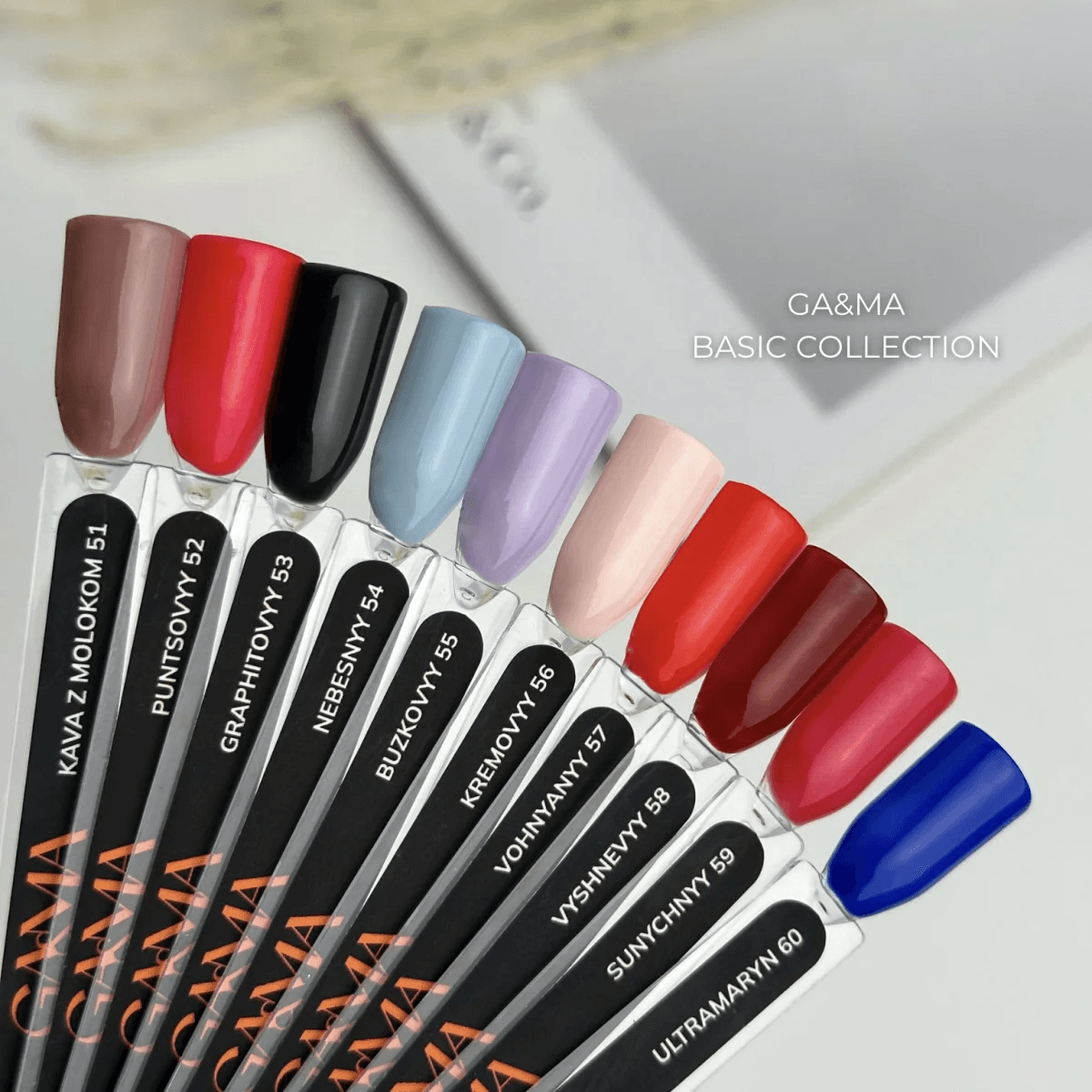 Гель-лак Ga&Ma №59 суничний, 10 мл — 3