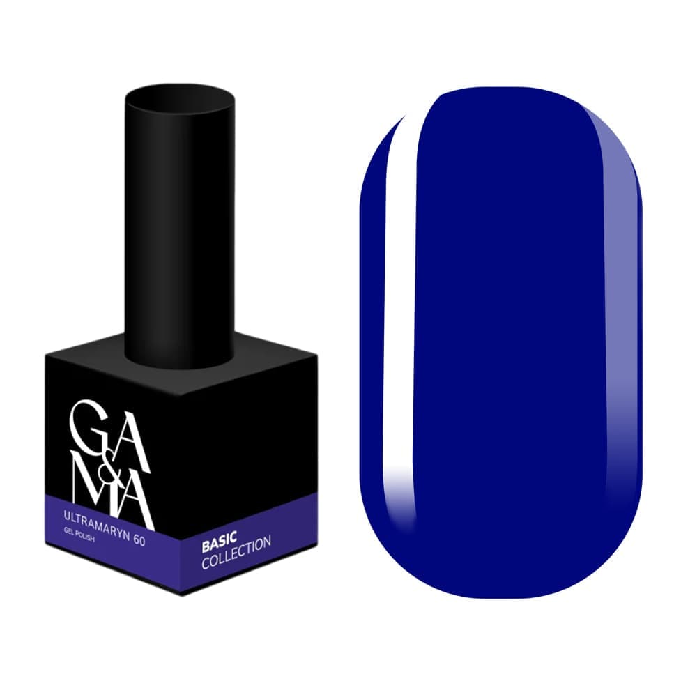Гель-лак Ga&Ma №60 ультрамарин, 10 мл