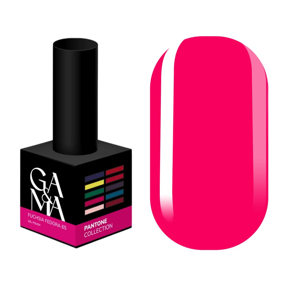 Гель-лак Ga&Ma Fuchsia Fedora 65, 10 мл