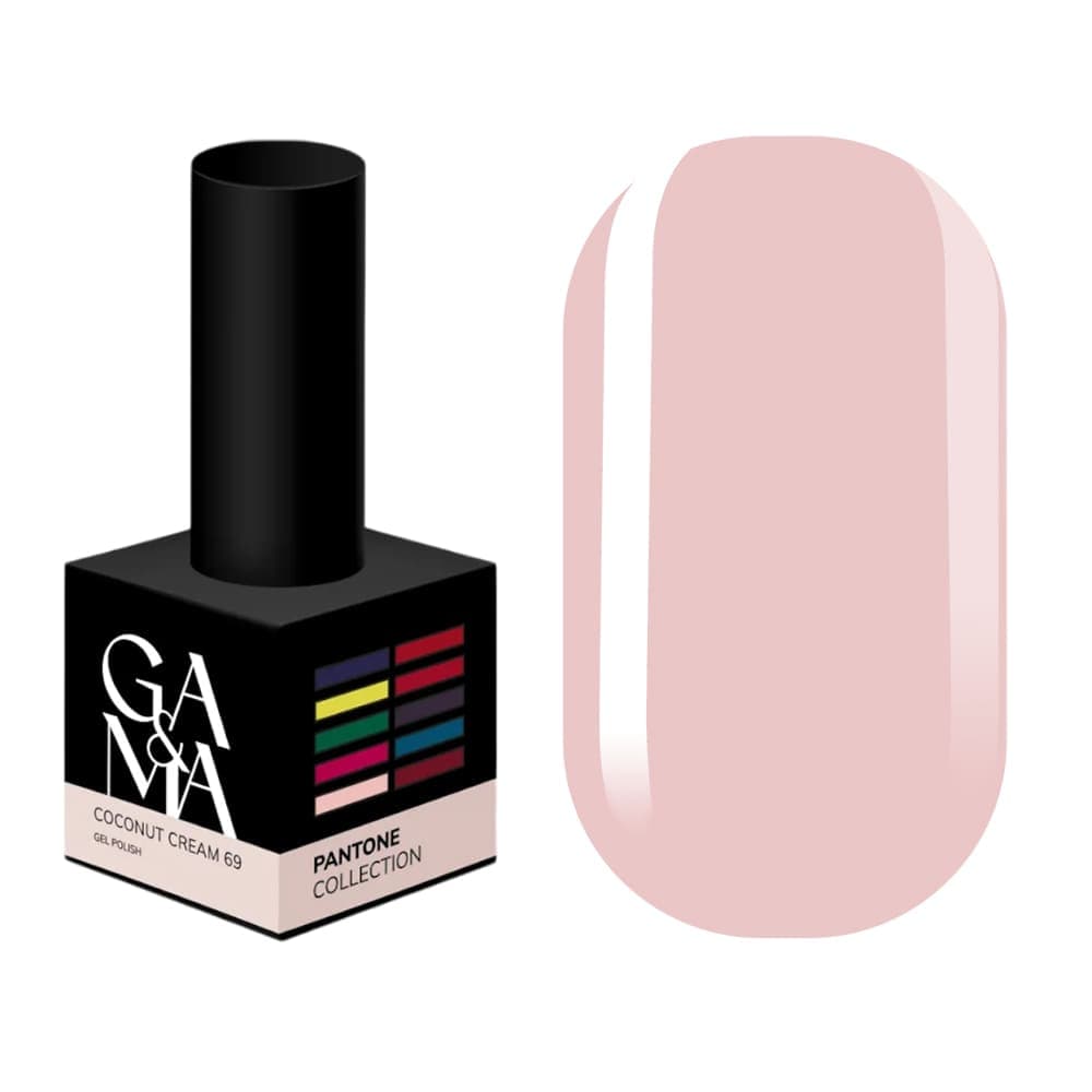 Гель-лак Ga&Ma Coconut Cream 69, 10 мл