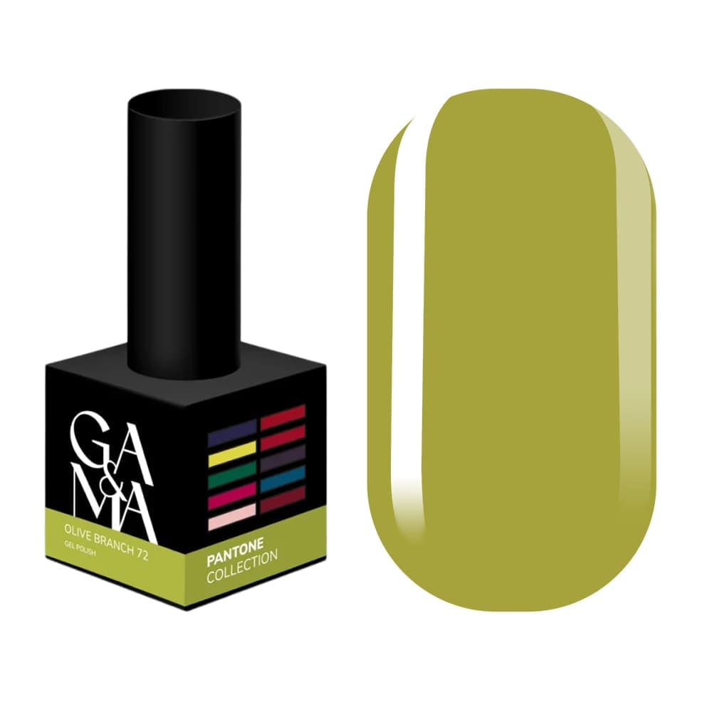 Гель-лак Ga&Ma №072 Olive Branch, 10 мл