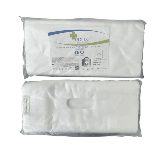 Защитная маска-салфетка AIR FLOW POLIX PRO&MED, 30/40 см, 25 шт — 2