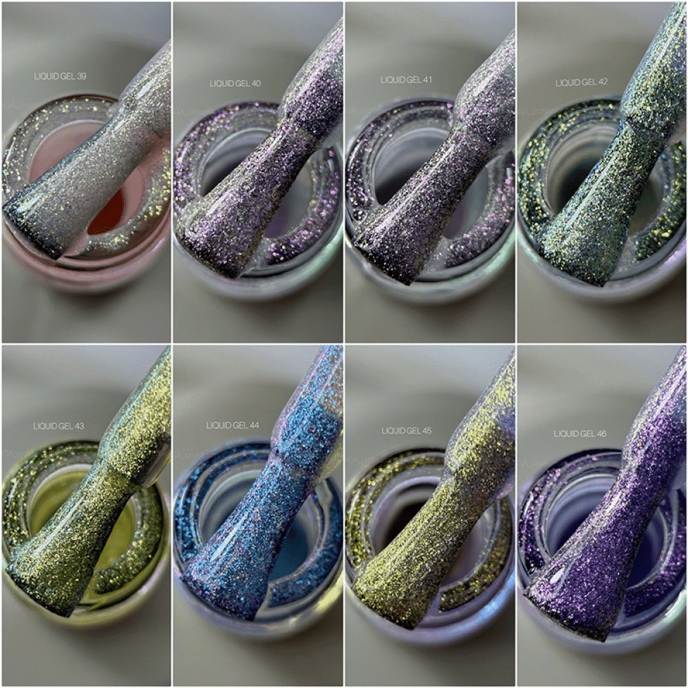 Гель для наращивания Saga Professional LIQUID GEL №40, 15 мл — 3