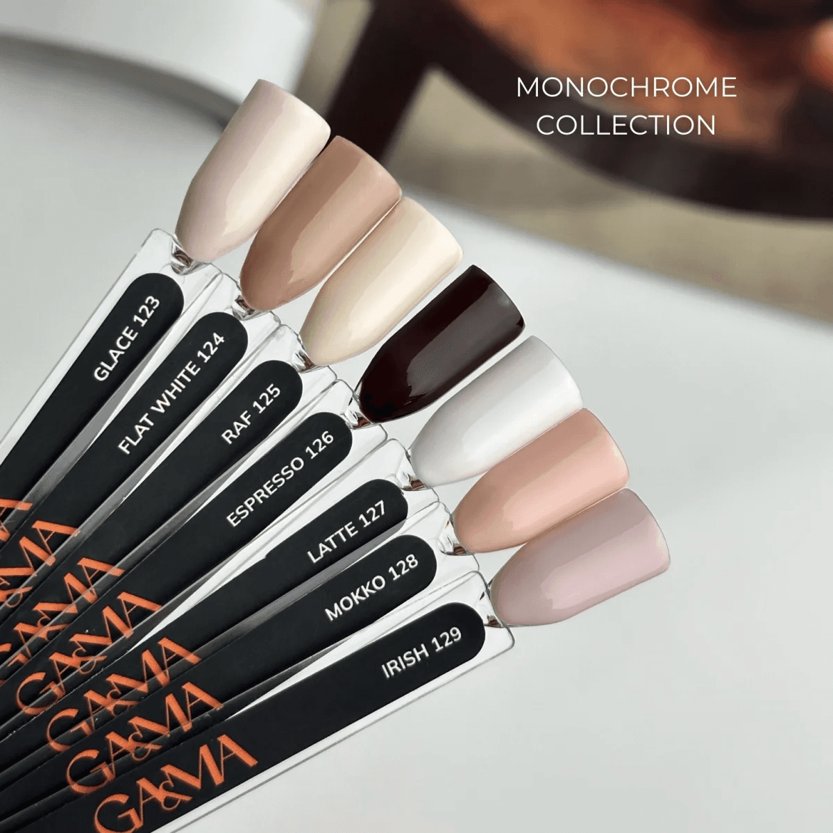 Гель-лак Ga&Ma Mokko 128, 10 мл — 2
