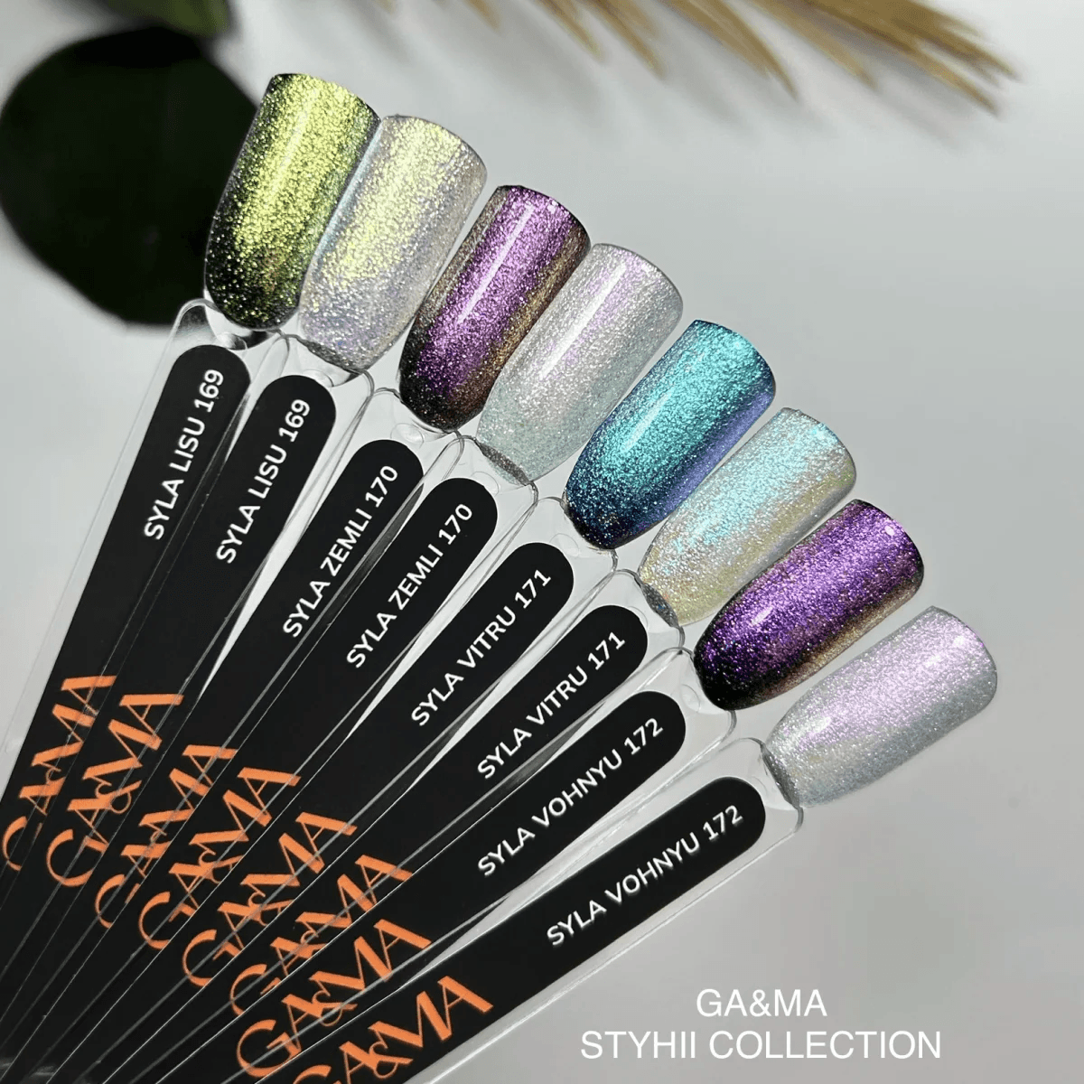 Гель-лак Ga&Ma Styhii collection 171 Сила вітру, 10 мл — 3