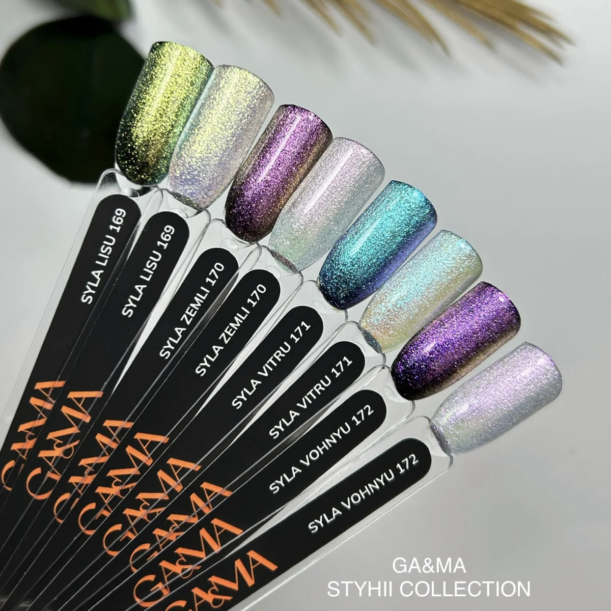 Гель-лак Ga&Ma Styhii collection 170 Сила землі, 10 мл — 3