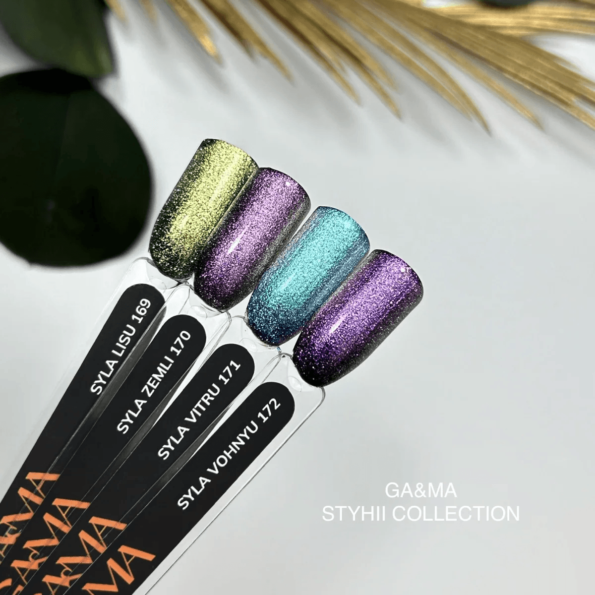 Гель-лак Ga&Ma Styhii collection 169 Сила лісу, 10 мл — 4