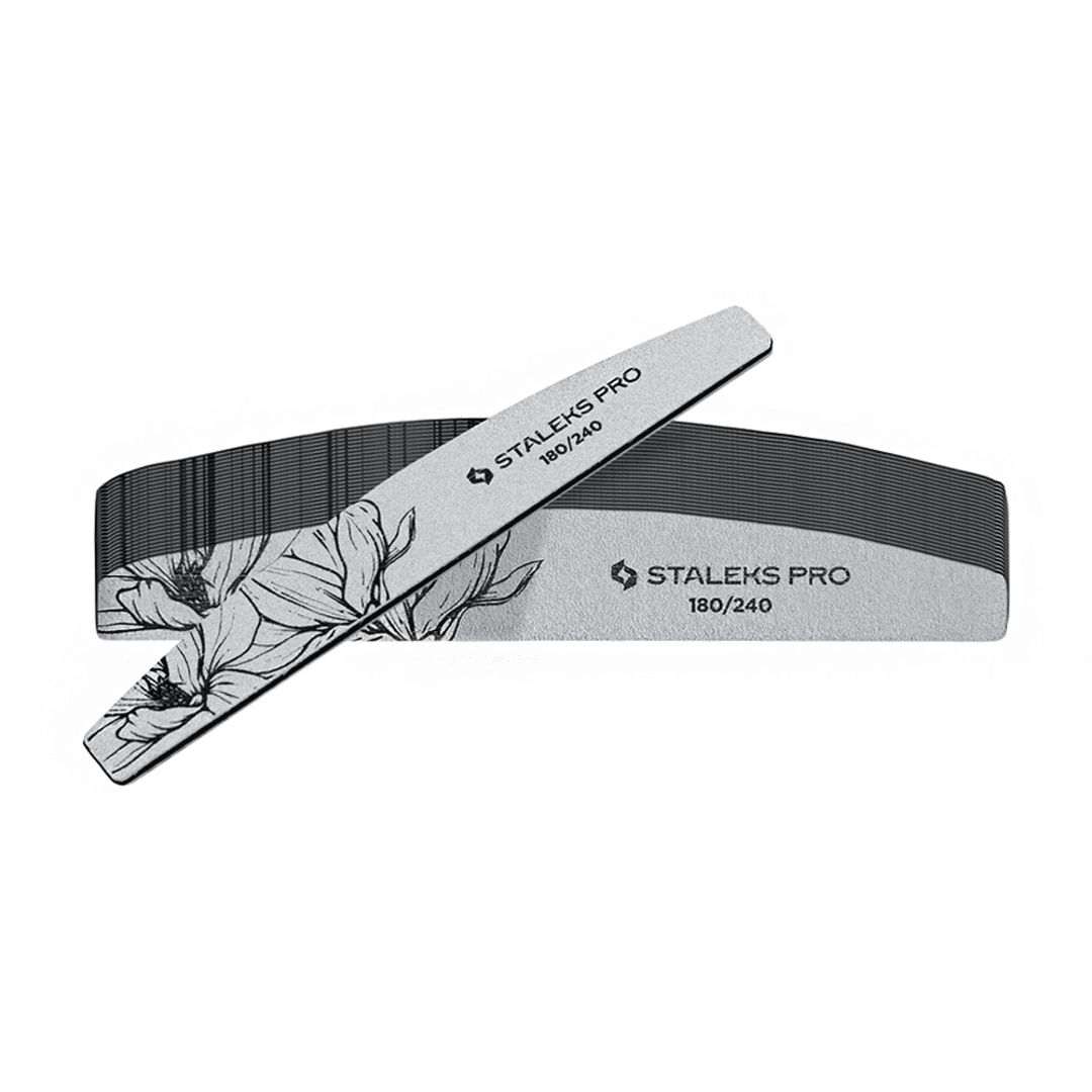 Пилка STALEKS полумесяц минеральная EXPERT 40, 180/240 грит (25 шт)