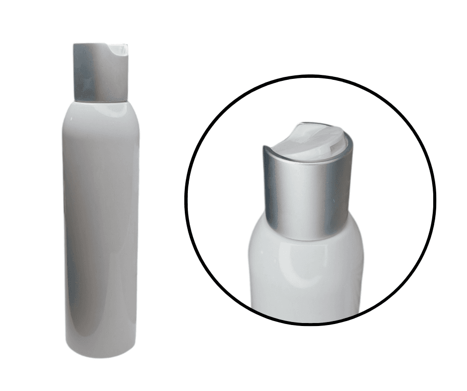 Бутылочка белая Аэро с диск-топом, 150 мл