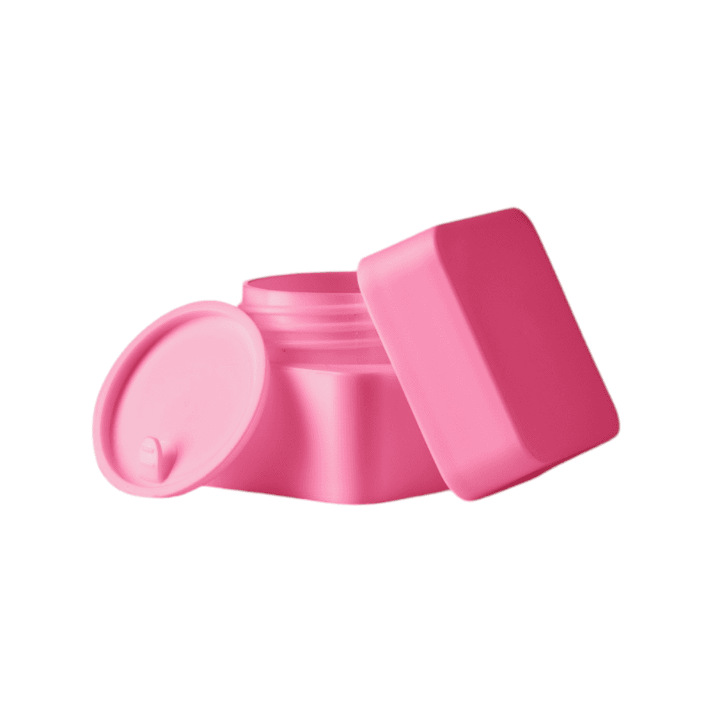 Банка пустая Квадро, розовая, 20 мл — 2