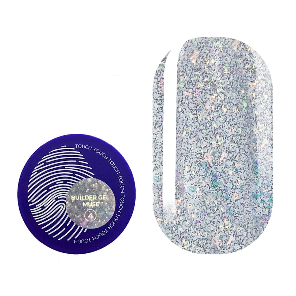 Touch Builder Gel MUSE №4, 15 мл