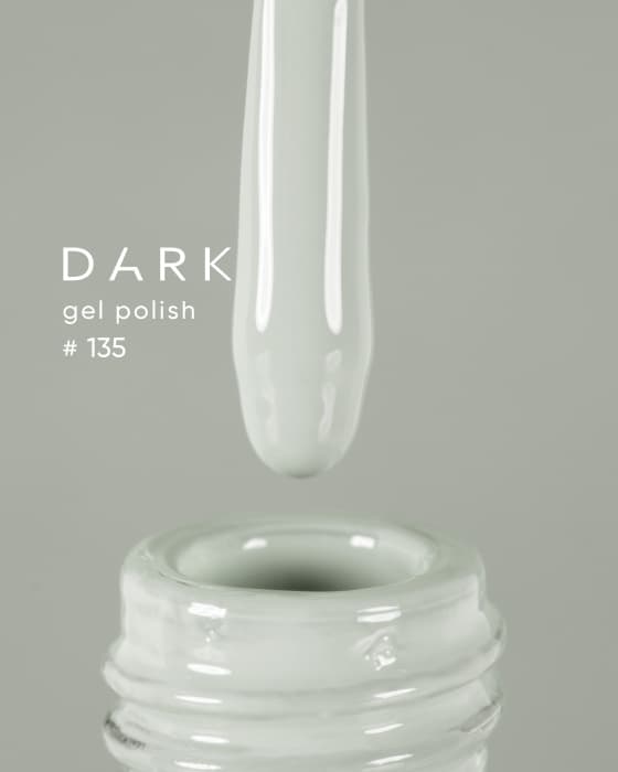 Гель-лак Dark gel polish №135, 10 мл