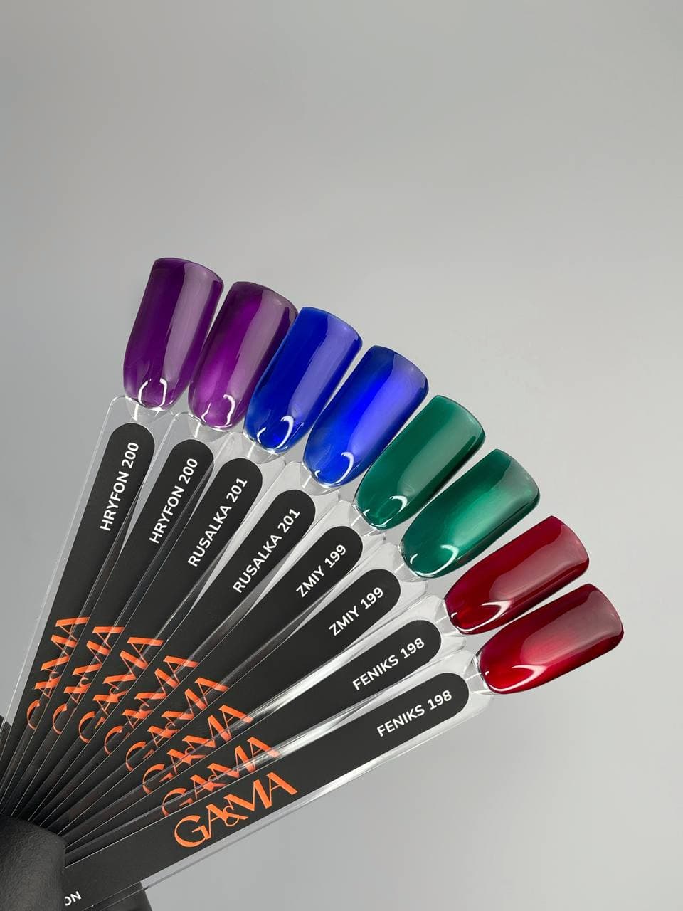 Гель-лак Ga&Ma №198 Mystic collection, Fenix, 10 мл — 3