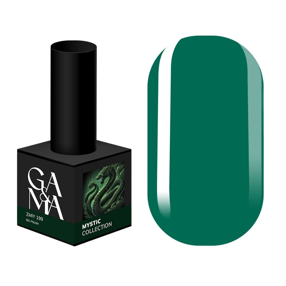 Гель-лак Ga&Ma №199 Mystic collection,  Zmiy, 10 мл