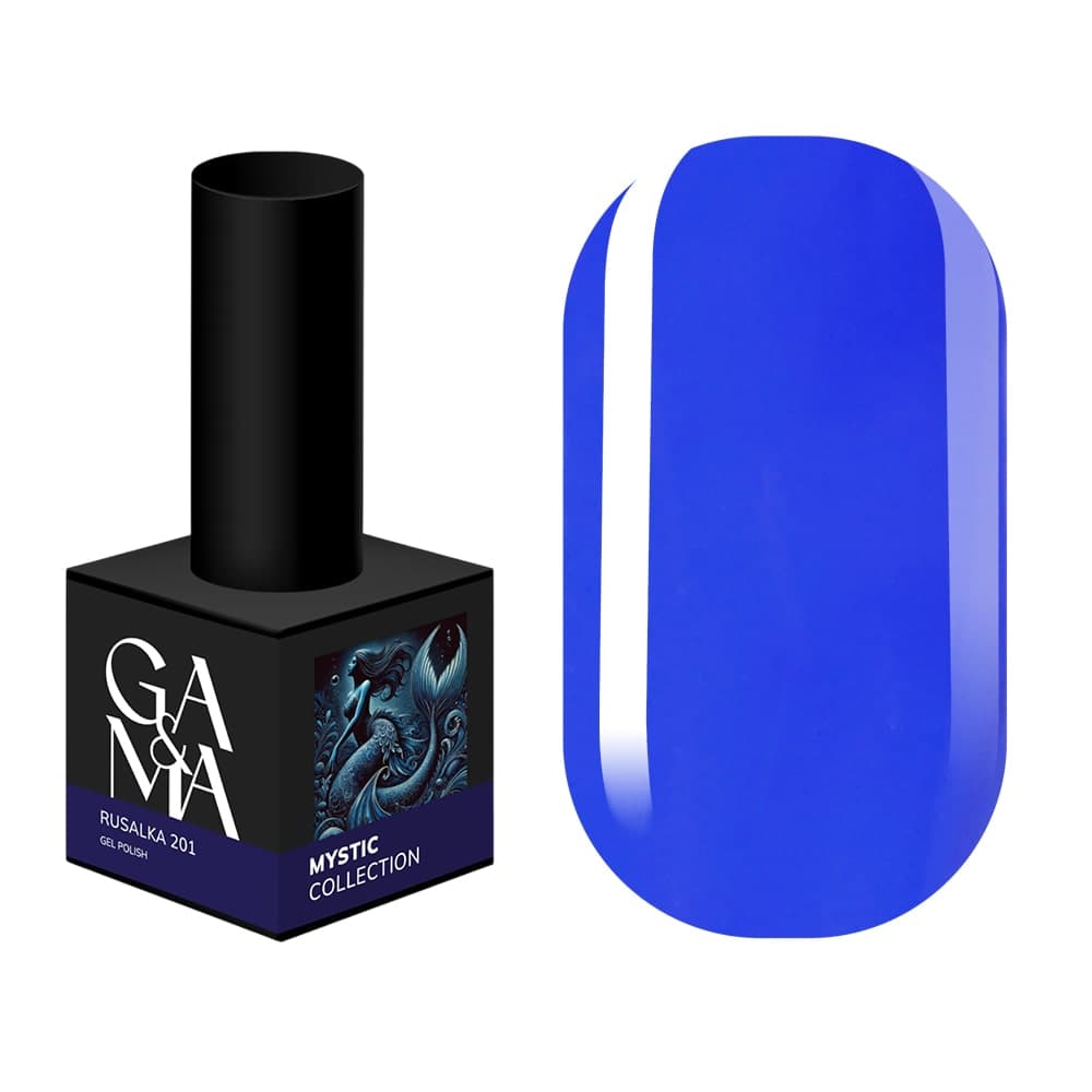 Гель-лак Ga&Ma №201 Mystic collection, Rusalka, 10 мл