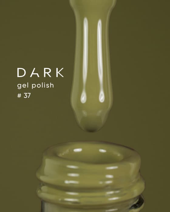 Гель-лак Dark gel polish №37, 10 мл